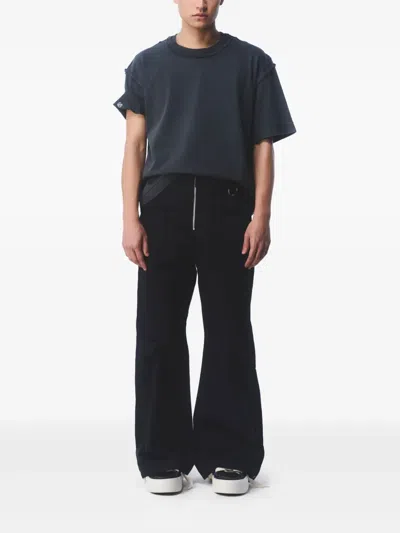 Pace Pattern T-shirt In Grey