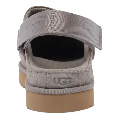 Shop Ugg Sandals In Grey