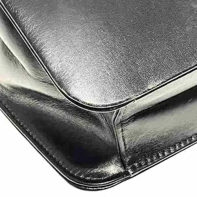 Pre-owned Dior Christian  Black Leather Shoulder Bag ()