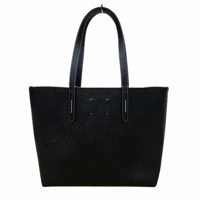 Pre-owned Coach Black Leather Shoulder Bag Tote Bag ()