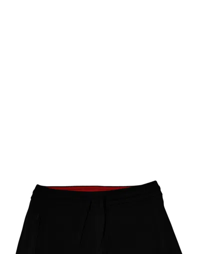 Dolce & Gabbana Black Cotton Men Jogger Sweatpants Pants In Black