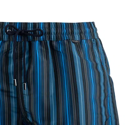 Paul Smith Striped Swim Shorts In Multicolor