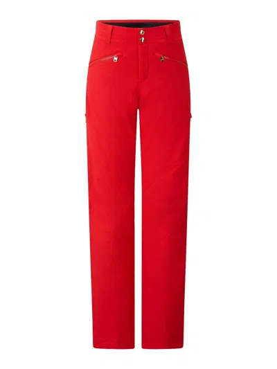 Bogner Straight-fit Ski Trousers In Rojo