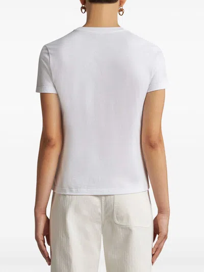 Etro T-shirt In Blanco