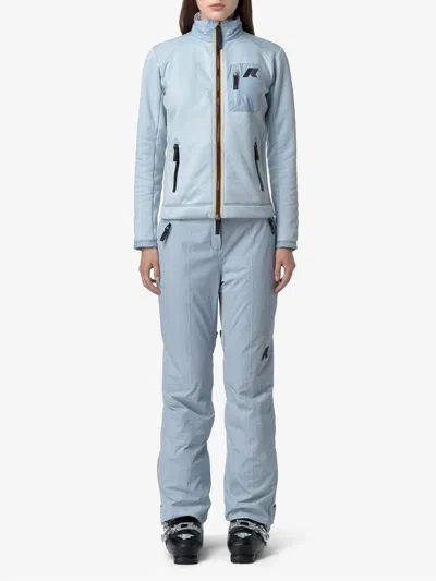 K-way Bonneval Micro Twill 2 Layers In Azul Claro