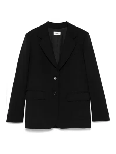 P.a.r.o.s.h Parosh Liliuxy Black Wool Jacket In Negro