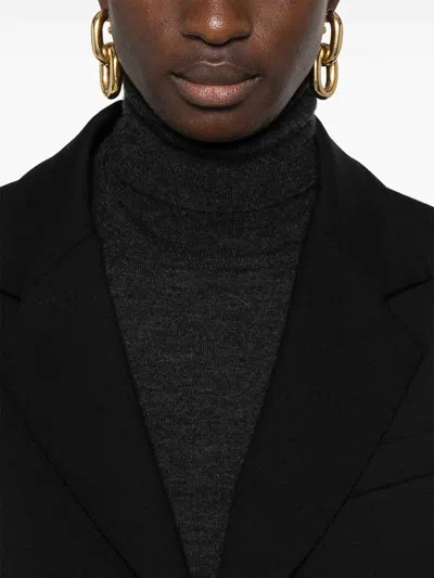 P.a.r.o.s.h Parosh Liliuxy Black Wool Jacket In Negro
