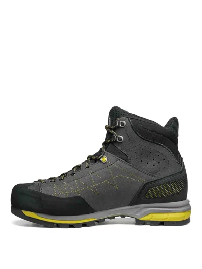 Scarpa Logo-print Boots In Gray