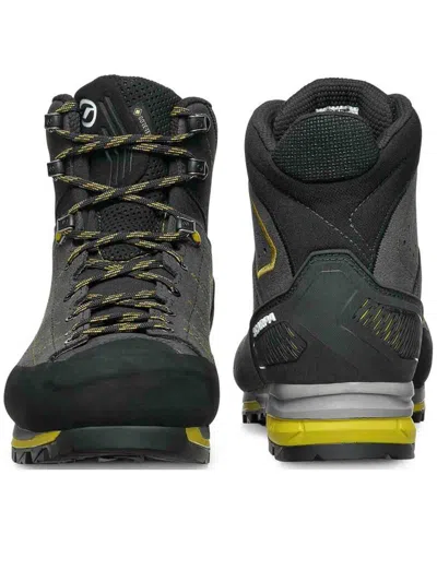 Scarpa Logo-print Boots In Gray