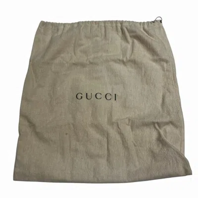 Pre-owned Gucci Black Gray Canvas Leather Shoulder Bag Tote Bag () In Black, Gray