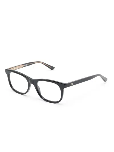 Montblanc Rectangle-frame Glasses In Black