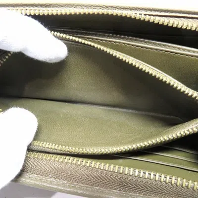 Pre-owned Loewe Brown Leather Long Wallet (bi-fold) ()