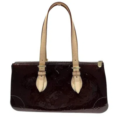 Pre-owned Louis Vuitton Amarante Leather Handbag Shoulder Bag ()