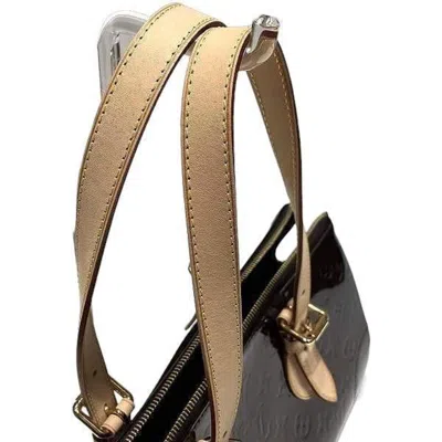Pre-owned Louis Vuitton Amarante Leather Handbag Shoulder Bag ()