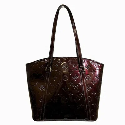 Pre-owned Louis Vuitton Amarante Monogram Vernis Tote Bag ()