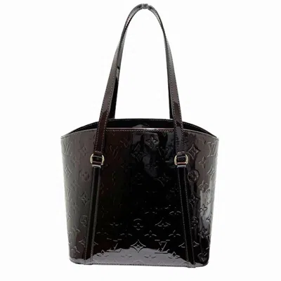 Pre-owned Louis Vuitton Amarante Patent Leather Tote Bag ()