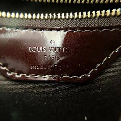 Pre-owned Louis Vuitton Amarante Patent Leather Tote Bag ()