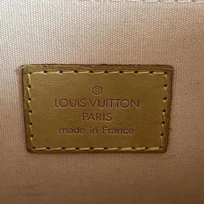 Pre-owned Louis Vuitton Beige Vernis Leather Handbag Shoulder Bag ()
