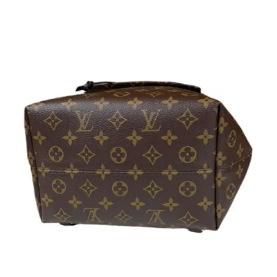 Pre-owned Louis Vuitton Black Brown Monogram Backpack () In Black, Brown
