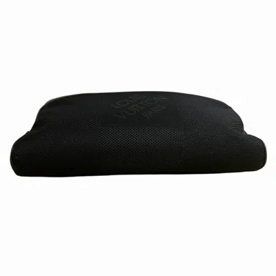 Pre-owned Louis Vuitton Black Canvas Fanny Pack Sling Bag ()