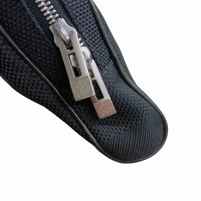 Pre-owned Louis Vuitton Black Canvas Fanny Pack Sling Bag ()