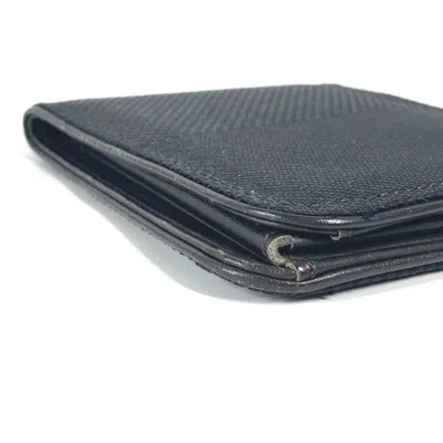 Pre-owned Louis Vuitton Black Damier Geant Wallet (bi-fold) ()
