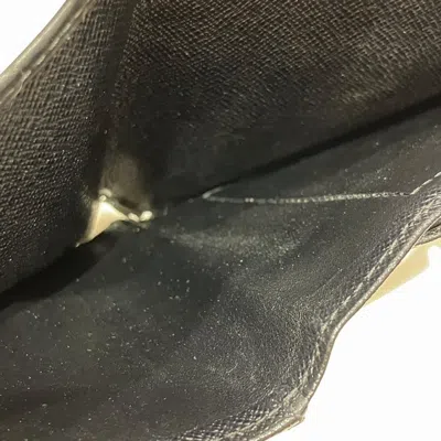 Pre-owned Louis Vuitton Black Noir Epi Leather Wallet (bi-fold) () In Black, Noir