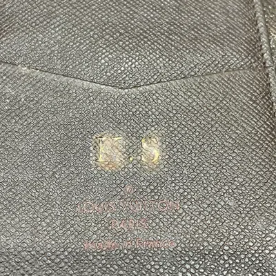 Pre-owned Louis Vuitton Brown Damier Canvas Damier Canvas Long Wallet (bi-fold) () In Brown, Damier Canvas