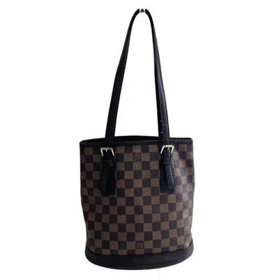 Pre-owned Louis Vuitton Brown Damier Canvas Damier Canvas Tote Bag () In Brown, Damier Canvas