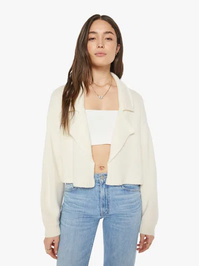 Sablyn Tyra Relaxed Collared Cardigan Gardenia Sweater In Multi - Size Medium In Multi