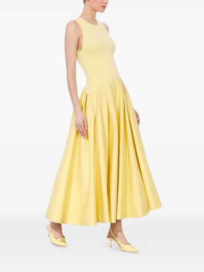 Alice And Olivia Alice + Olivia Adley Cotton Long Dress