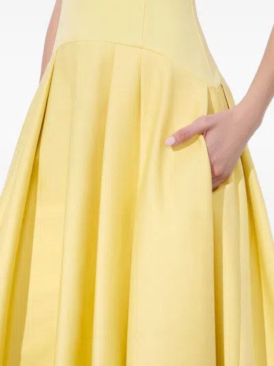 Alice And Olivia Alice + Olivia Adley Cotton Long Dress