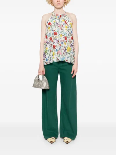 Alice And Olivia Diana Sleeveless Structured Midi Dress