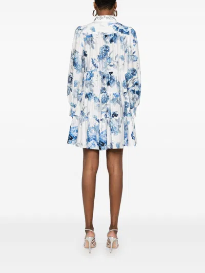 Alice And Olivia Alice + Olivia Junia Printed Mini Dress