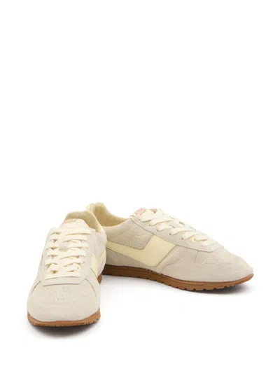 Autry 'windspin Low' Grey Sneaker With Logo On The Side And On The Heel
