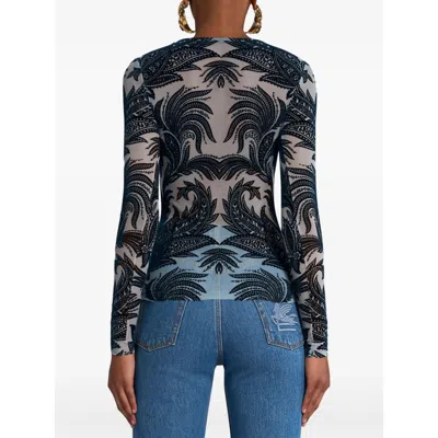 Etro Signature Print Long-sleeved Top
