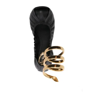 René Caovilla Juniper Ballet Pumps - Women's - Calf Leather/lamb Skin