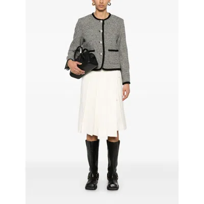 Dunst Black  White Jackets