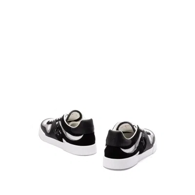 Dolce & Gabbana Portofino Light Low-top Mesh And Leather Sneakers