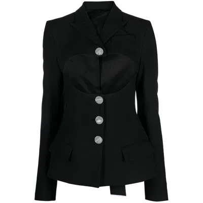 Attico Gwenda Single-breasted Blazer