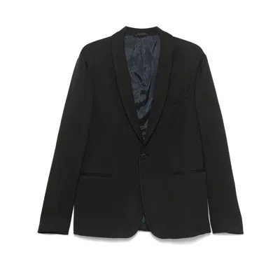 Giorgio Armani Silk Buttoned Blazer