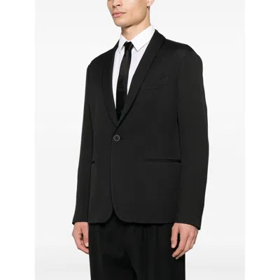 Giorgio Armani Silk Buttoned Blazer