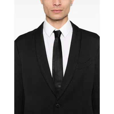 Giorgio Armani Silk Buttoned Blazer