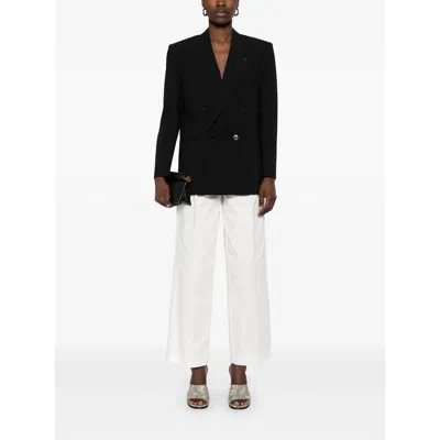 Lardini Brooch-detail Blazer In Black