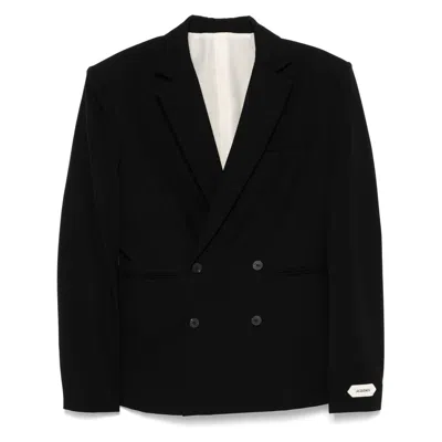 Jacquemus Double-breasted Jacket Featuring Shoulder Pads