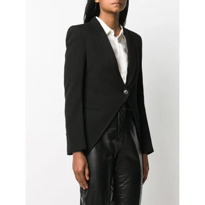 Ann Demeulemeester Black Cavalier Blazer