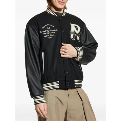 Represent Owners Club Varsity Jacket In Black