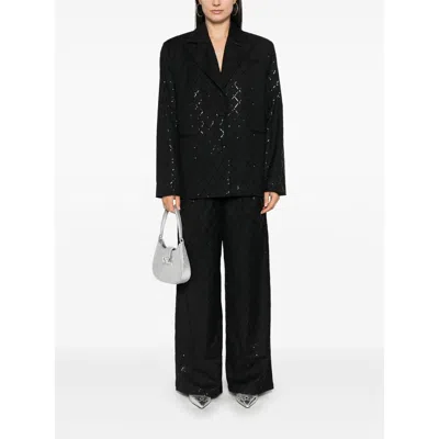 Rotate Birger Christensen Rotate Sequin Embellished Blazer Jacket