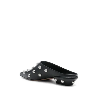 Paris Texas Studded Pointed Toe Mule
