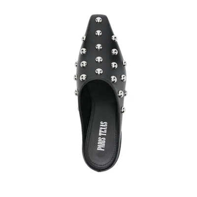 Paris Texas Studded Pointed Toe Mule